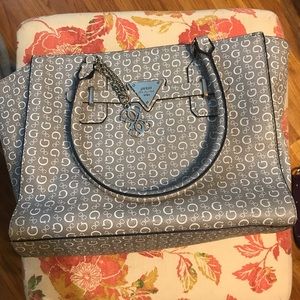 Guess Silver Purse
